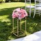 Gold Metal Floral Stand 10PCS Cube Shelves for Wedding Party Decor